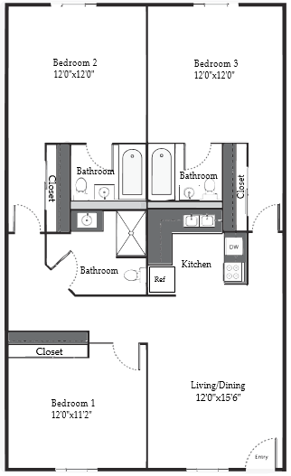 1319 Highland Ave. Studio-3 Beds Apartment for Rent - Photo Gallery 84